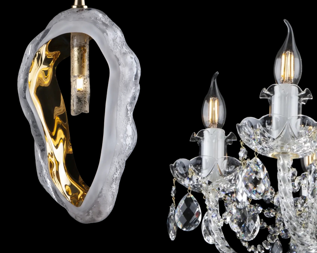 Krištáľové lustre Krištáľové lustre