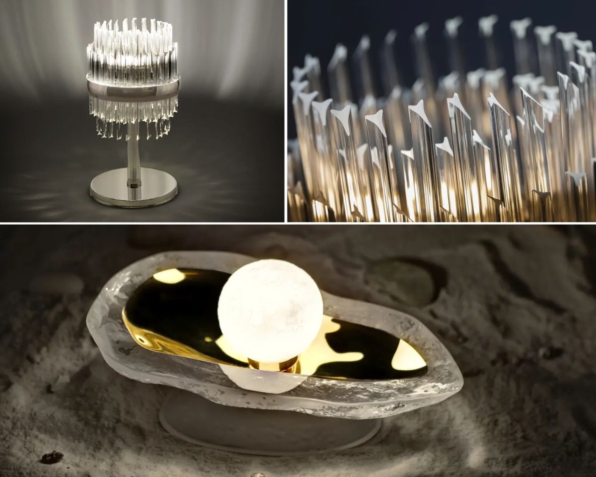 Luxusné stolné lampy