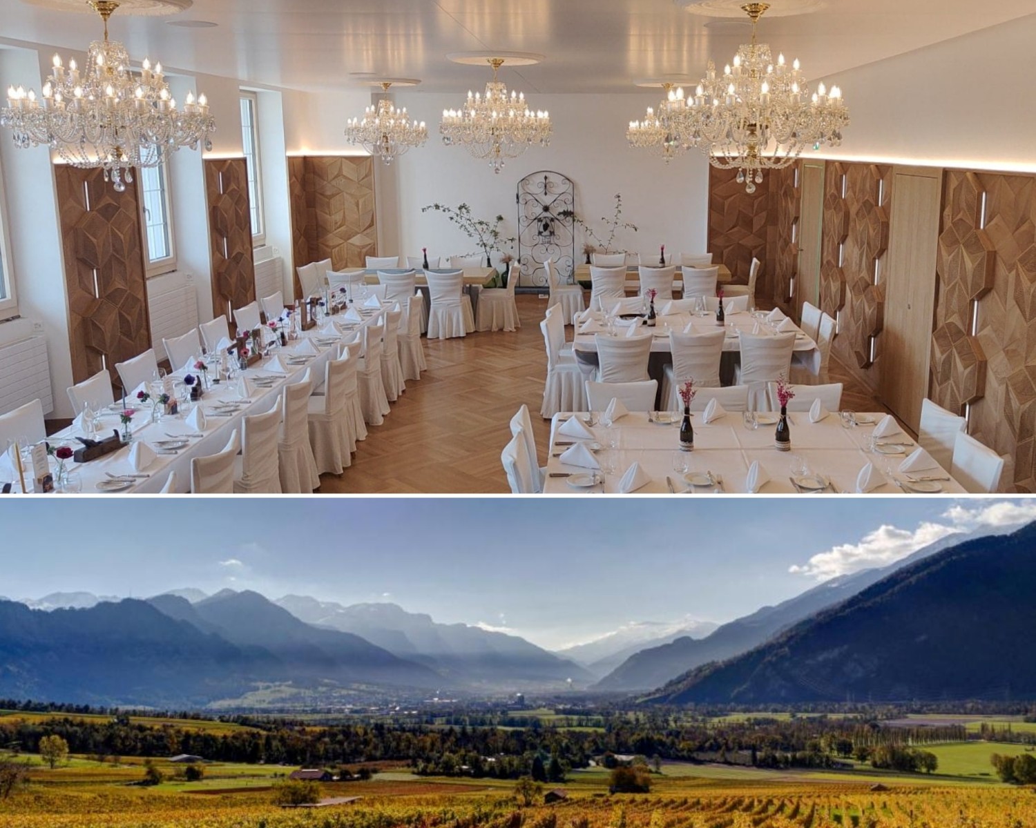 Spoločenská sála hotela v Jenins