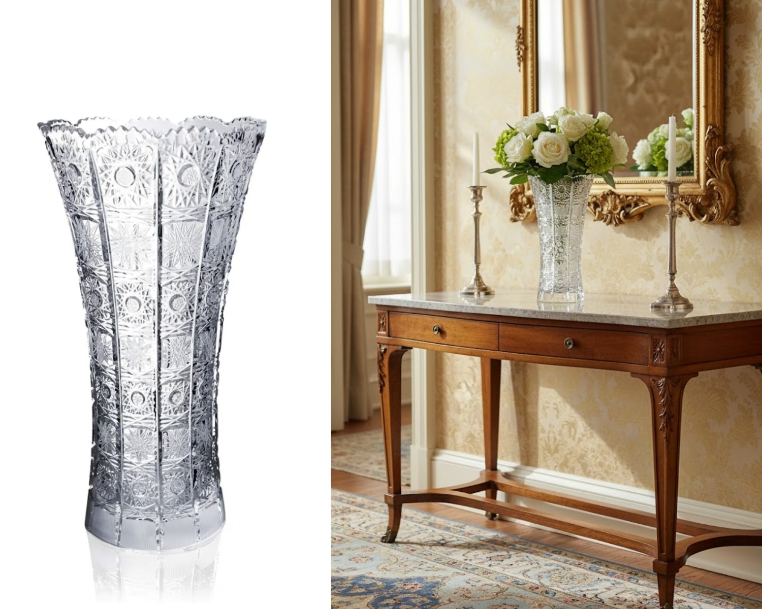 Brúsená váza 8019525-255