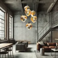 Lustre v industriálnom štýle | ARTCRYSTAL.SK