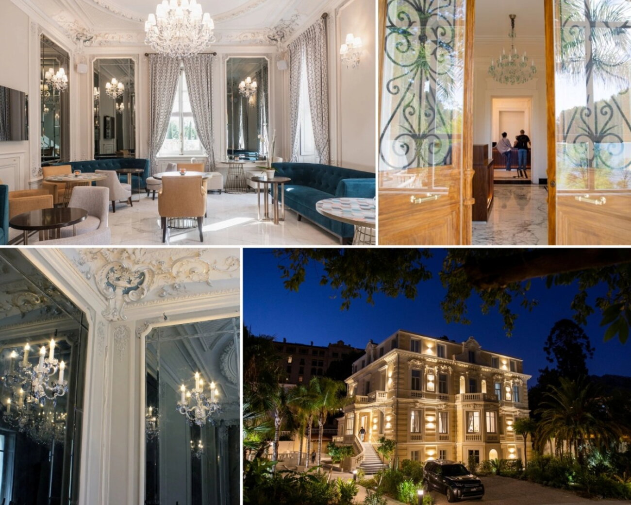 Päťhviezdičkový hotel Villa Genesis v Mentone s elegantnou architektúrou