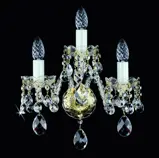 Nástenné svietidlo krištáľové N088CLN