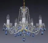 Luster s farebnými ovesy L083B 6006