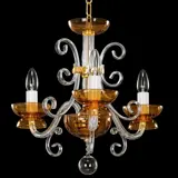 Luster sklenený EL414300 topas