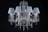 Luster krištáľový LLCH08S CRYSTAL-GREY