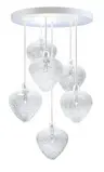Moderné závesné svietidlo ELA05Crystal