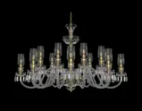 Luster luxusný krištáľový EL6789+903AB3T