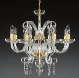 Luster sklenený hladký AL059