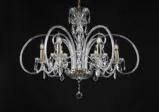 Luster krištáľový moderný EL442604PB