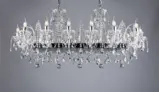 Luster krištáľový moderný EL1021402 OVALPB