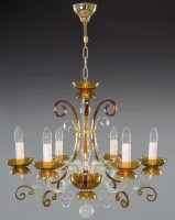 Luster sklenený EL414600 topas