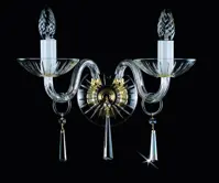 Nástenné svietidlo krištáľové N149CLN