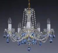 Luster s farebnými ovesy L083B 6006