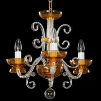 Luster sklenený EL414300 topas