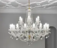 Luster krištáľový veľký AL036 interiér 