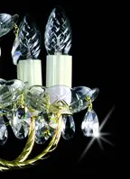 Luster s kovovými ramenami L183CE