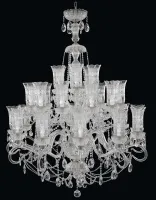 Luster luxusný EL6833001T - Strieborný