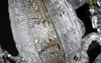 Krištáľový luster brúsený EL6928+401 - detail 