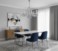 Luster krištáľový brúsený L032CLN