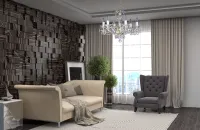Luster brúsený do obýváčky L032CE 