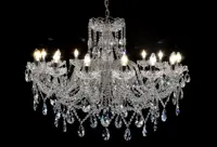 Krištáľový luster brúsený  LW149162100G - Strieborný