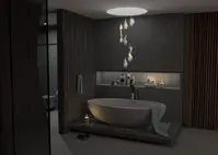 Dizajnové svietidlo závesné EL-FLA-4*