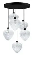 Moderné závesné svietidlo ELA05Crystal