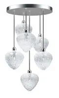Moderné závesné svietidlo ELA05Crystal