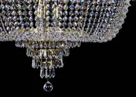 Luster s ovesy strass L189CE