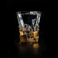 Súprava 2 pohárov na rum BG25107zlato