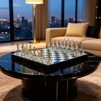 Krištáľové šachy Recko025