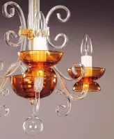Luster sklenený EL414300 topas