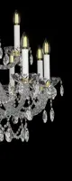 Luster luxusný krištáľový EL13812+601PB
