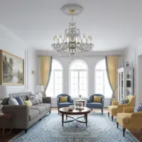 Luster krištáľový luxusný EL1381601PB