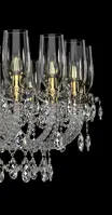 Luster krištáľový luxusný EL1382001AB3TPB