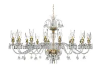 Luster krištáľový luxusný EL6781603AB3TBOVAL