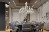 Luster luxusný krištáľový EL67820+1003T