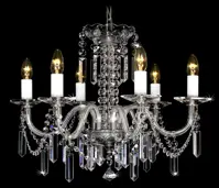 LUSTR KŘIŠŤÁLOVÝ  LB40500624P100S - Strieborný 