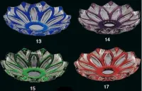 Luster krištáľový rubínový EL601817