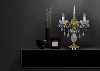 Lampa stolná mosadzná S310CLN