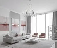 Luster sklenený hladký EL4308+400 Luster sklenený hladký EL4308+400