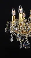 Luster krištáľový zlatý LLCH08-COATED-CRYSTAL-D - detail 