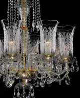 Luster krištáľový luxusný LLCH8Crystal-DT