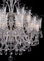 Luster krištáľový luxusný LLCH18Crystal-DT