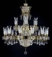 Luster mosadzný luxusný L16002CLN