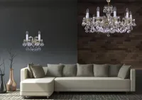 Nástenná lampa Mária Terézia N16226CLN
