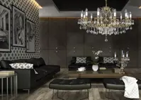 Lampa stolná mosadzná S16147CLN