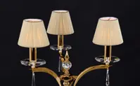 Stolná lampa LLCH03S BRASS BEIGE
