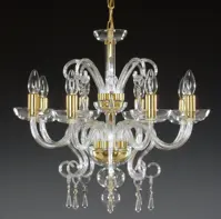 Luster sklenený hladký AL059